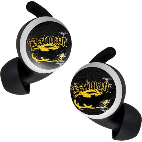DC Comics Batman Dark Knight Logo Yellow & Black Google Pixel Buds Skin